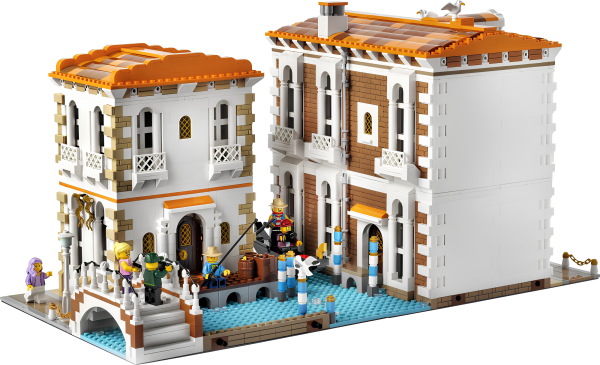 Конструктор Lego Bricklink 910023 Venetian Houses Венецианские дома